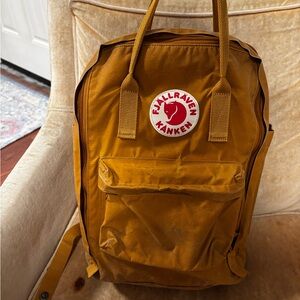 Fjallraven Classic Kanken bag, ochre